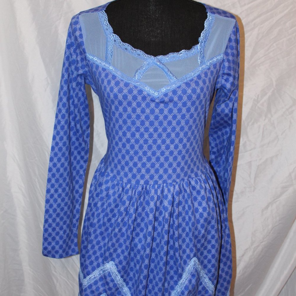 Blue Lace Dress